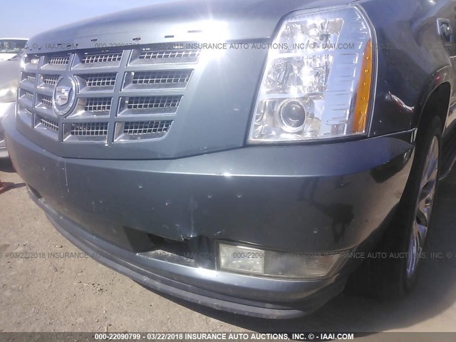 1GYFK43589R139704 - 2009 CADILLAC ESCALADE HYBRID GRAY photo 6