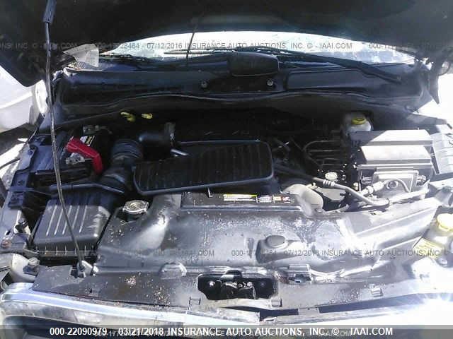 1D4HB38N46F188576 - 2006 DODGE DURANGO SXT GRAY photo 10