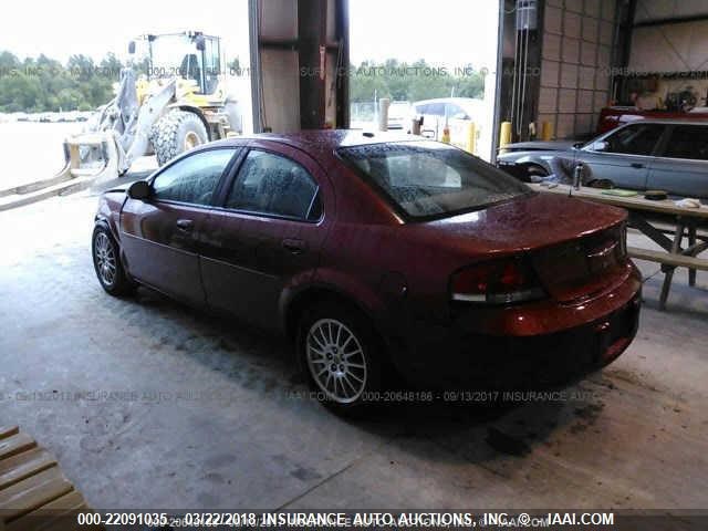 1C3EL46X96N158541 - 2006 CHRYSLER SEBRING RED photo 3