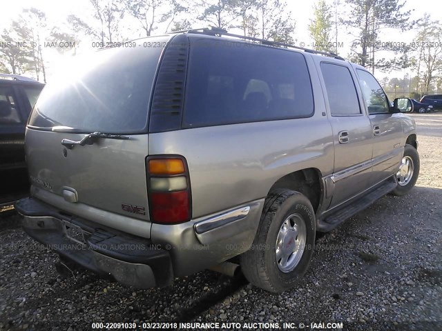 1GKEC16Z42J151577 - 2002 GMC YUKON XL C1500 BEIGE photo 4