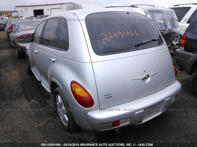 3C4FY58804T301550 - 2004 CHRYSLER PT CRUISER TOURING SILVER photo 3