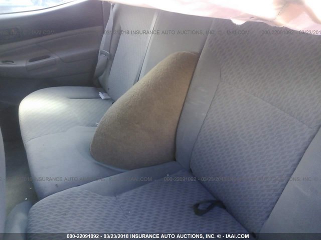 5TFLU4EN0BX014407 - 2011 TOYOTA TACOMA DOUBLE CAB ნაცრისფერი ფოტო 8