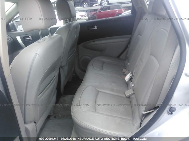 JN8AS58TX9W320967 - 2009 NISSAN ROGUE S/SL GRAY photo 8