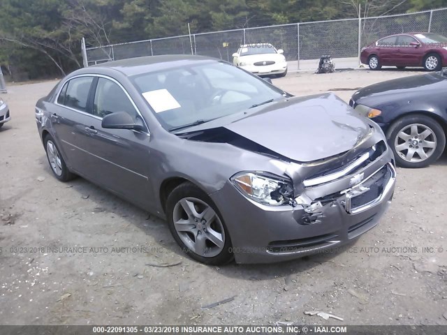 1G1ZB5E02CF176419 - 2012 CHEVROLET MALIBU LS GRAY photo 1