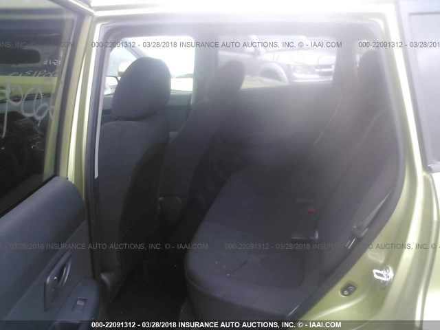 KNDJT2A53D7521020 - 2013 KIA SOUL GREEN photo 8