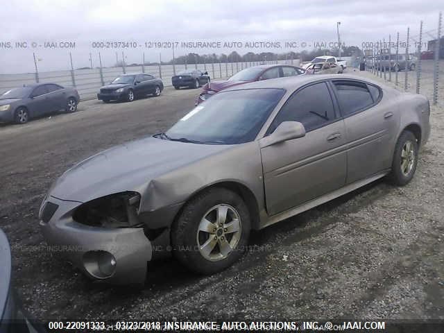 2G2WP552161200545 - 2006 PONTIAC GRAND PRIX GOLD photo 2