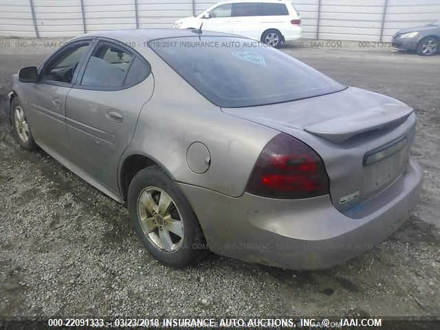 2G2WP552161200545 - 2006 PONTIAC GRAND PRIX GOLD photo 3