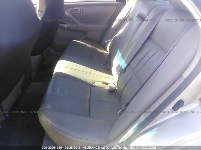 JT2BF22K410336987 - 2001 TOYOTA CAMRY CE/LE/XLE GOLD photo 8