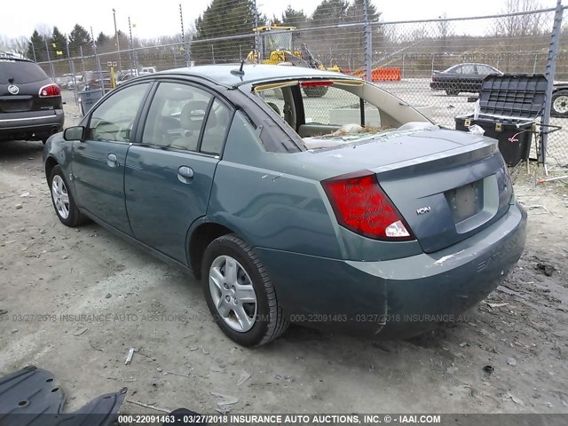 1G8AJ55F46Z168265 - 2006 SATURN ION LEVEL 2 GREEN photo 3