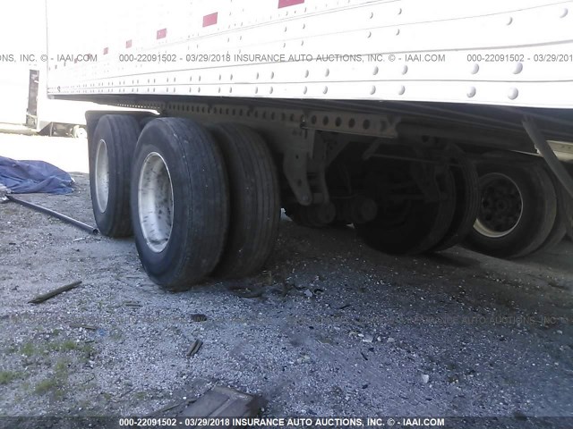 3H3V532C17T095023 - 2007 HYUNDAI STEEL INDUSTRIES DRY VAN  WHITE photo 7