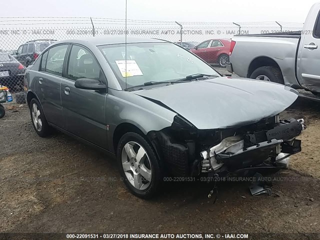 1G8AK58B47Z142322 - 2007 SATURN ION LEVEL 3 GRAY photo 1