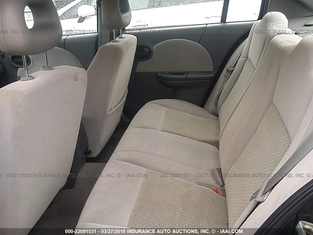 1G8AK58B47Z142322 - 2007 SATURN ION LEVEL 3 GRAY photo 8