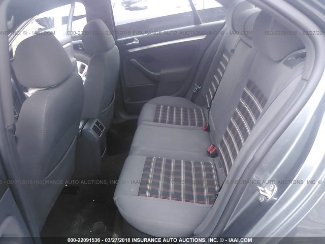 3VWDJ71K08M050829 - 2008 VOLKSWAGEN GLI ნაცრისფერი ფოტო 8