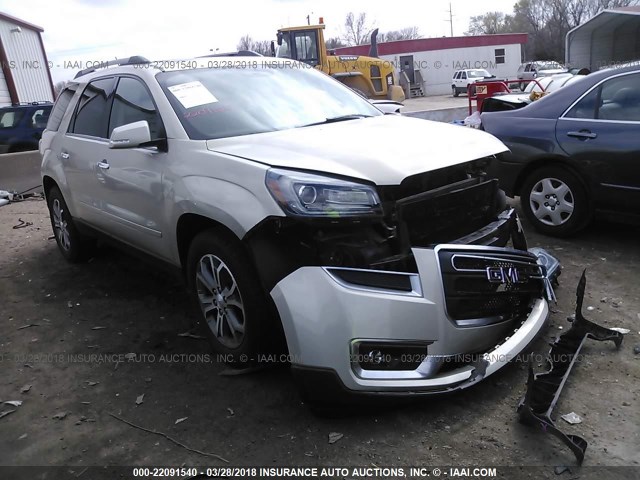 1GKKVRKD0DJ268422 - 2013 GMC ACADIA SLT-1 GOLD photo 1