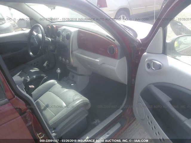 3A8FY78G36T276237 - 2006 CHRYSLER PT CRUISER GT BURGUNDY photo 5