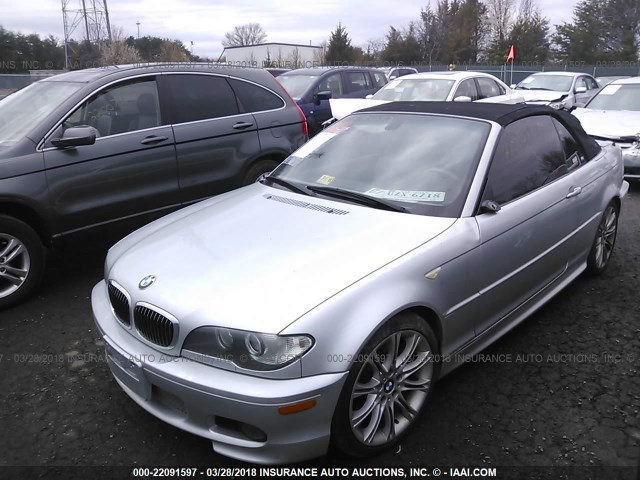 WBABW53475PL49171 - 2005 BMW 330 CI SILVER photo 2