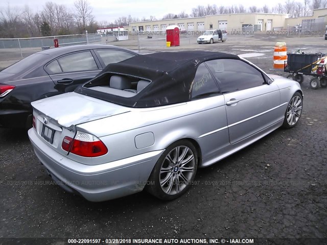 WBABW53475PL49171 - 2005 BMW 330 CI SILVER photo 4