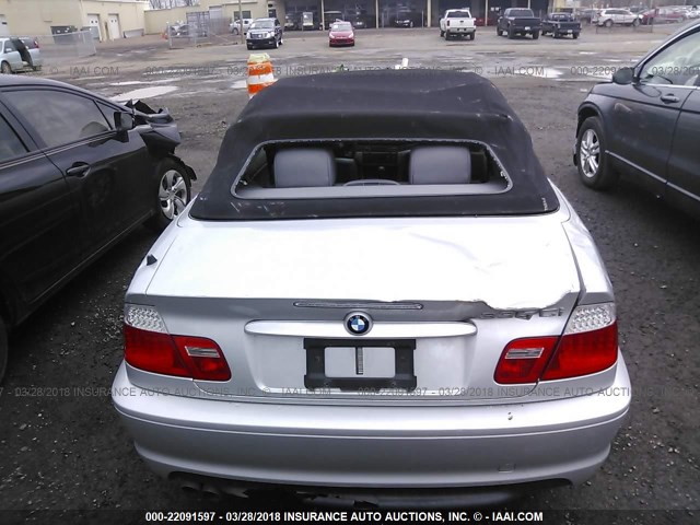 WBABW53475PL49171 - 2005 BMW 330 CI SILVER photo 6