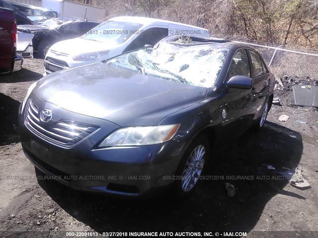 4T1BE46K17U723493 - 2007 TOYOTA CAMRY NEW GENERAT CE/LE/XLE/SE GRAY photo 2