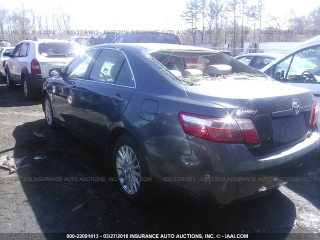 4T1BE46K17U723493 - 2007 TOYOTA CAMRY NEW GENERAT CE/LE/XLE/SE GRAY photo 3