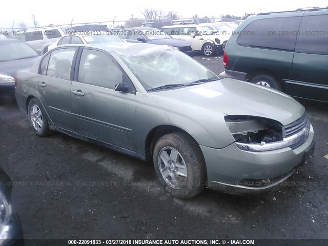 1G1ZT52825F263845 - 2005 CHEVROLET MALIBU LS 绿色 照片 1