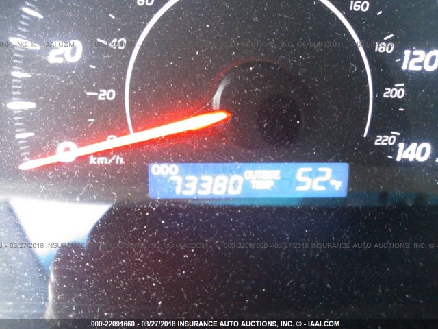 4T1BF3EK0BU712809 - 2011 TOYOTA CAMRY SE/LE/XLE BLUE photo 7