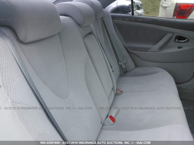 4T1BF3EK0BU712809 - 2011 TOYOTA CAMRY SE/LE/XLE BLUE photo 8