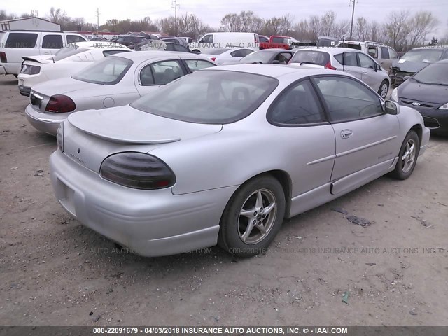 1G2WP12K41F203471 - 2001 PONTIAC GRAND PRIX GT SILVER photo 4