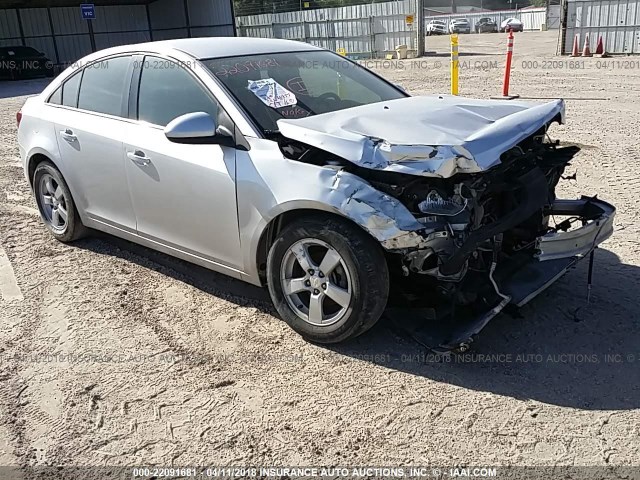 1G1PE5SB1G7107032 - 2016 CHEVROLET CRUZE LIMITED LT SILVER photo 1