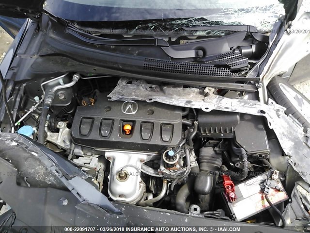 19VDE1F74DE003454 - 2013 ACURA ILX 20 TECH GRAY photo 10