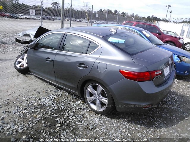 19VDE1F74DE003454 - 2013 ACURA ILX 20 TECH GRAY photo 3