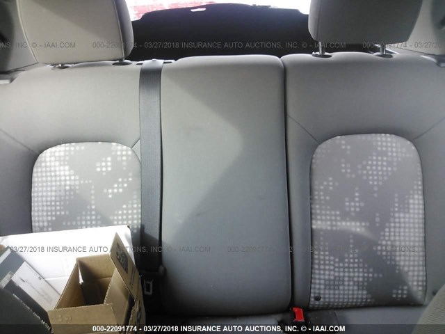 1G1JA6SG9D4150758 - 2013 CHEVROLET SONIC LS 灰色 照片 8