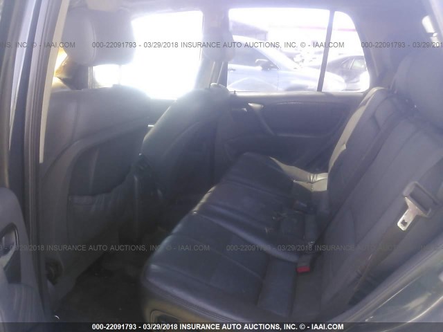 4JGAB74E4YA186706 - 2000 MERCEDES-BENZ ML 55 BLUE photo 8