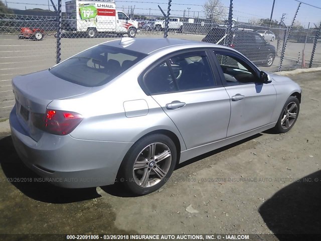 WBA3B3C5XDF534526 - 2013 BMW 328 XI فضي صورة 4