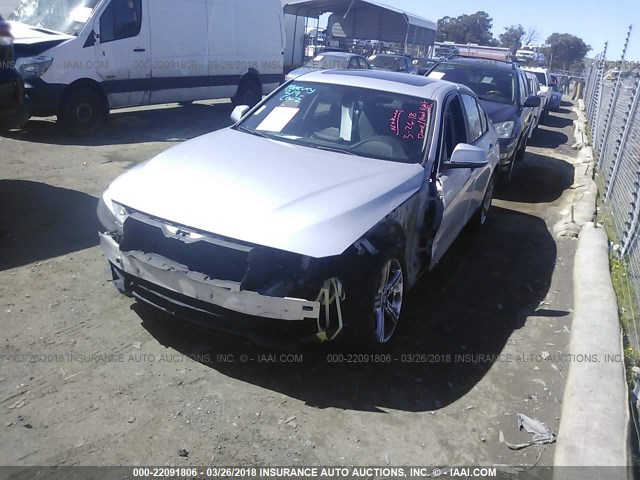 WBA3B3C5XDF534526 - 2013 BMW 328 XI فضي صورة 6