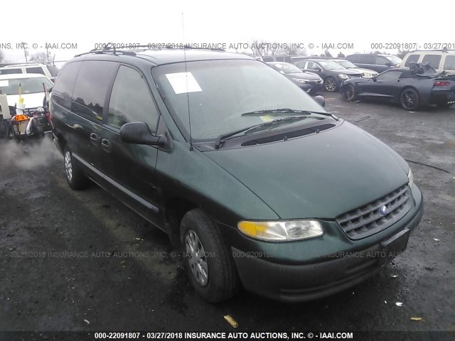2P4GP2431TR773205 - 1996 PLYMOUTH GRAND VOYAGER  GREEN photo 1
