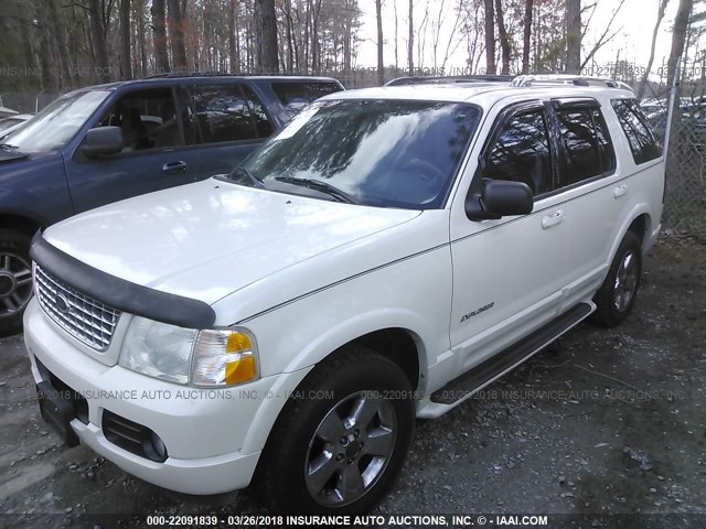 1FMDU75K54ZB39370 - 2004 FORD EXPLORER LIMITED 白色 照片 2