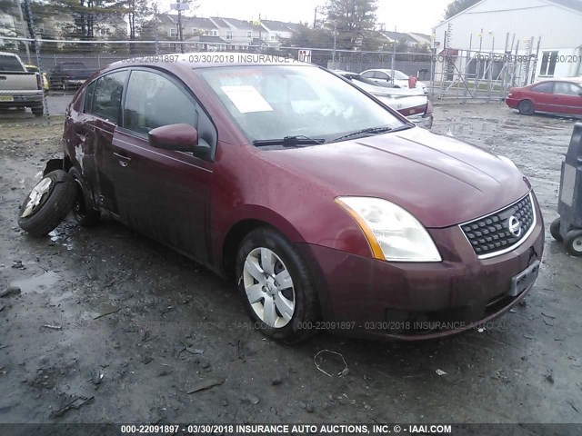 3N1AB61E38L734242 - 2008 NISSAN SENTRA 2.0/2.0S/2.0SL RED photo 1