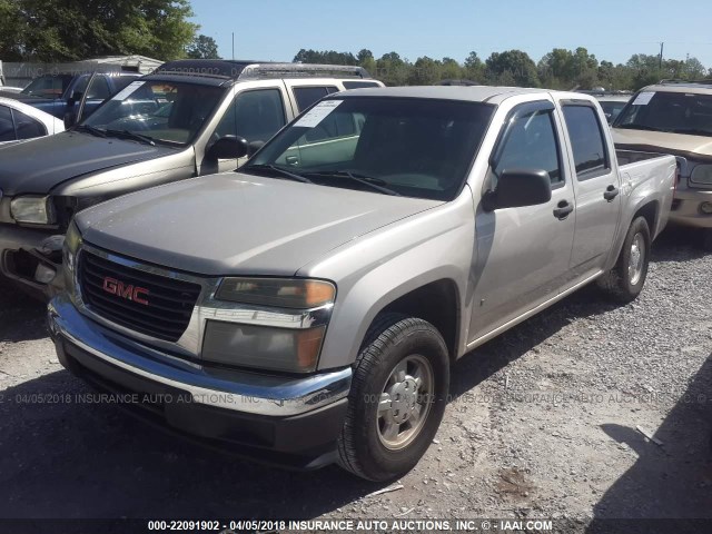 1GTCS136668224168 - 2006 GMC CANYON SILVER photo 2