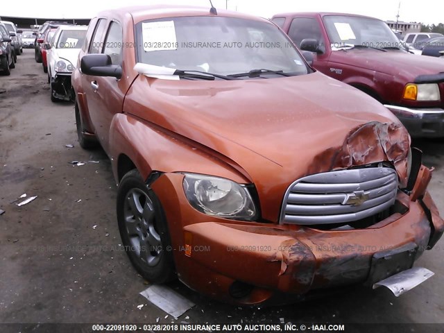 3GNDA13D57S607928 - 2007 CHEVROLET HHR LS ORANGE photo 1