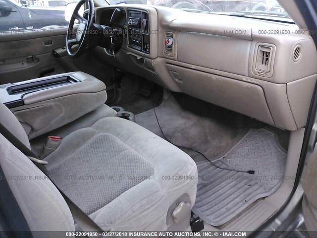 2GCEC19V111290031 - 2001 CHEVROLET SILVERADO C1500 BEIGE photo 5