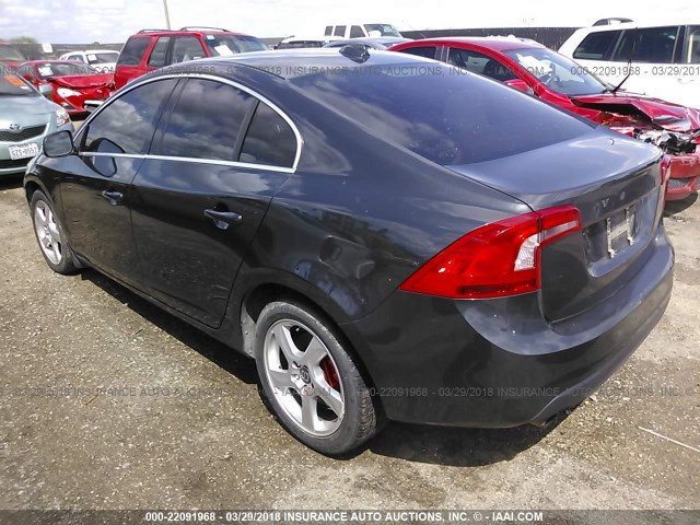 YV1622FS7C2093563 - 2012 VOLVO S60 T5 GRAY photo 3