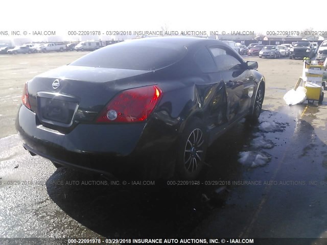 1N4AL24E18C276085 - 2008 NISSAN ALTIMA 2.5S BLACK photo 4