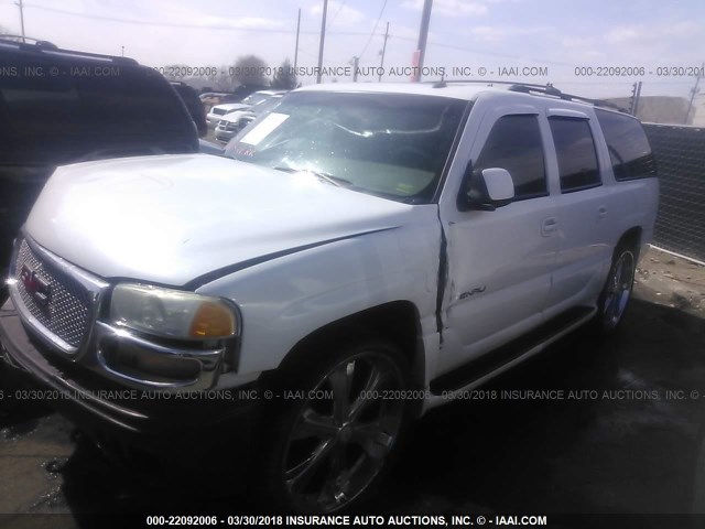 1GKFK66U62J321785 - 2002 GMC DENALI XL K1500 WHITE photo 2