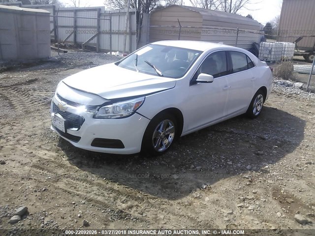 1G11C5SL4FF128238 - 2015 CHEVROLET MALIBU 1LT 白色 照片 2