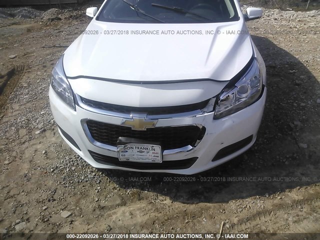 1G11C5SL4FF128238 - 2015 CHEVROLET MALIBU 1LT 白色 照片 6