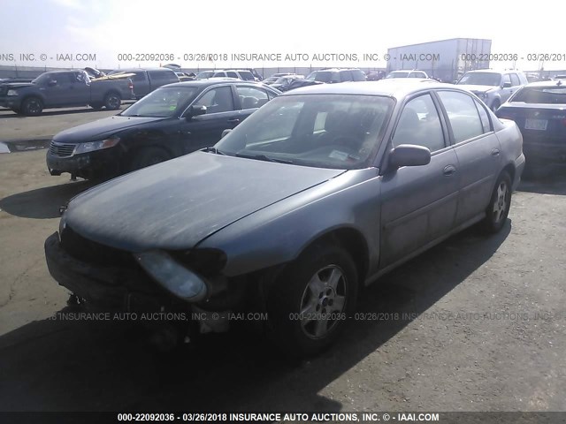 1G1NE52JX3M722639 - 2003 CHEVROLET MALIBU LS 灰色 照片 2
