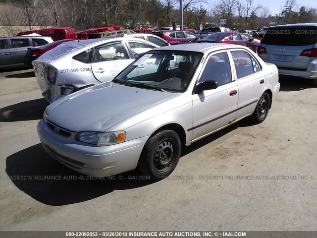 2T1BR12E4YC361696 - 2000 TOYOTA COROLLA VE/CE/LE 银色 照片 2