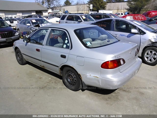 2T1BR12E4YC361696 - 2000 TOYOTA COROLLA VE/CE/LE 银色 照片 3