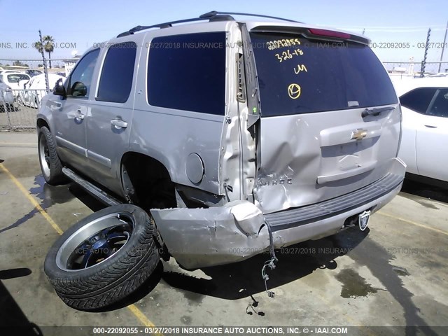 1GNFC13057R103253 - 2007 CHEVROLET TAHOE C1500 GRAY photo 3